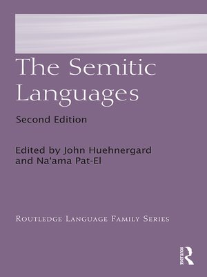 cover image of The Semitic Languages
